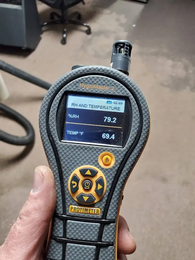 Moisture meter humidity assessment for Mold Remediation & Removal in Honey Brook