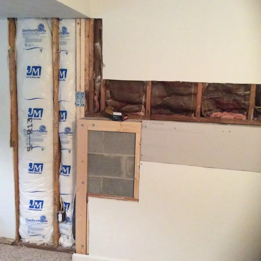 Wall insulation replacement during Odor Removal & Deodorization in Honey Brook